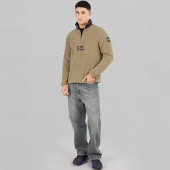 Online Herre Tev Polar 1/​2 Zip Sweatshirt Fallen Rock Udendørs|Hættetrøjer Og Sweatshirts·Sweatshirts