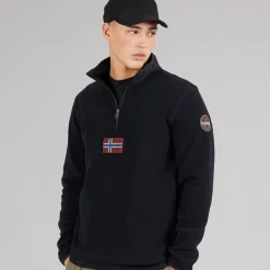 Hot Herre Tev Polar 1/​2 Zip Sweatshirt Udendørs|Jakker Og Frakker