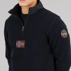 Hot Herre Tev Polar 1/​2 Zip Sweatshirt Udendørs|Jakker Og Frakker