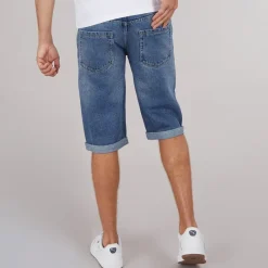 New Herre Tillforth Baggy Denim Shorts Shorts Og Badetøj·Shorts