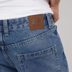 New Herre Tillforth Baggy Denim Shorts Shorts Og Badetøj·Shorts