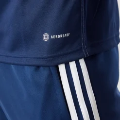 Online Herre Tiro 23 Club 1/​4 lynlås træningstop Navy/​Hvid Træning|T-Shirts Og Undertrøjer
