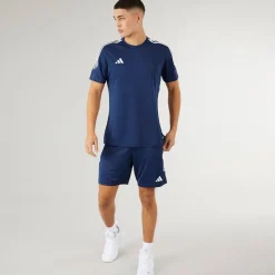 Clearance Herre Tiro 23 Club Træningsshorts Team Navy Blå 2/​Hvid Træning|Shorts Og Badetøj·Sport Shorts