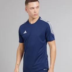 Outlet Herre Tiro 23 Club T-shirt Team Navy Blue 2/​Hvid Træning|T-Shirts Og Undertrøjer