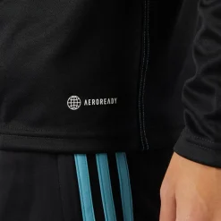 Online Herre Tiro 23 Club 1/4 Zip Træningstop /Preloved Blå Træning|T-Shirts Og Undertrøjer