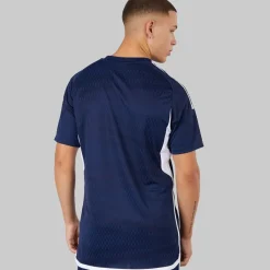 Online Herre Tiro 23 Konkurrence trøje Team Navy Blue 2/​Hvid Træning|T-Shirts Og Undertrøjer
