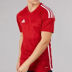 Herre Tiro 23 Konkurrence trøje Team Power Red 2/​Hvid Træning|T-Shirts Og Undertrøjer