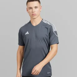 Sale Herre Tiro 23 League T-shirt Team Onix/​Hvid Træning|T-Shirts Og Undertrøjer