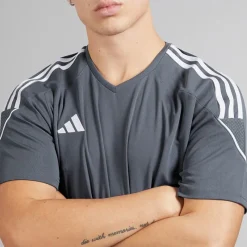 Sale Herre Tiro 23 League T-shirt Team Onix/​Hvid Træning|T-Shirts Og Undertrøjer