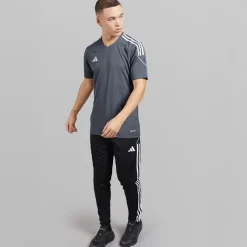 Sale Herre Tiro 23 League T-shirt Team Onix/​Hvid Træning|T-Shirts Og Undertrøjer