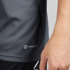 Sale Herre Tiro 23 League T-shirt Team Onix/​Hvid Træning|T-Shirts Og Undertrøjer