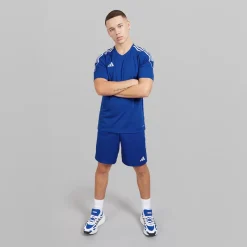Clearance Herre Tiro 23 League T-shirt Team Royal Blue/​Hvid Træning|T-Shirts Og Undertrøjer