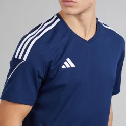 Best Herre Tiro 23 League T-shirt Team Navy Blue/​Hvid Træning|T-Shirts Og Undertrøjer