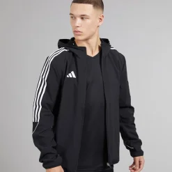 Best Herre Tiro 23 Liga Vindjakke Sort Jakker Og Frakker|Jakker Og Frakker·Lette Jakker