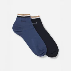 Clearance Herre to pak ankelstrømper Dark Blue Undertøj, Sokker Og Nattøj·Sokker|Sokker