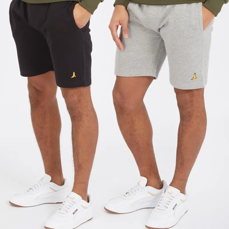 Best Herre To-pak McCartney Shorts Sort/Grå Multipakker·Shorts|Shorts Og Badetøj·Shorts Af Jerseystof