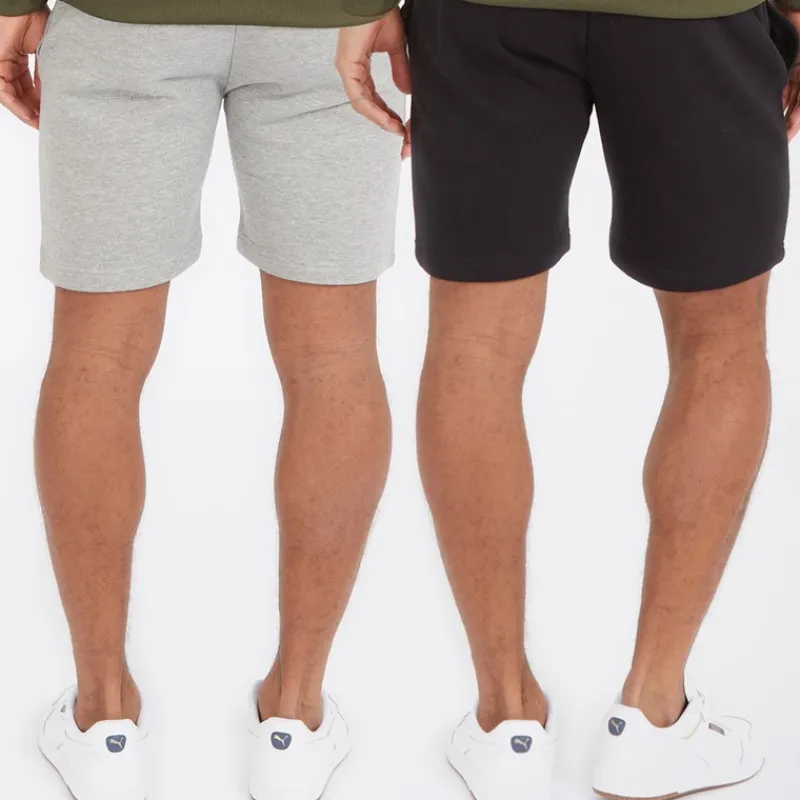 Best Herre To-pak McCartney Shorts Sort/Grå Multipakker·Shorts|Shorts Og Badetøj·Shorts Af Jerseystof