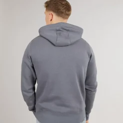 New Herre Trassi Hættetrøje Steel Grey Hættetrøjer Og Sweatshirts·Hættetrøjer
