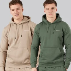 New Herre Traymax Hættetrøje Kakigrøn Multipakker·Hættetrøjer Og Sweatshirts|Hættetrøjer Og Sweatshirts·Hættetrøjer