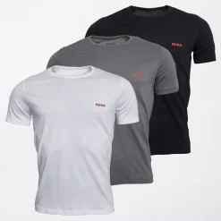 Outlet Herre tre pak t-shirts Multi T-Shirts, Poloer Og Skjorter·Multipakker|Multipakker·T-Shirts Og Undertrøjer