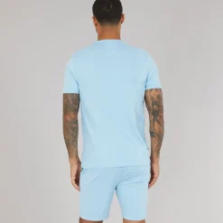 Sale Herre Trousernake Sæt Lys Blå Træningsdragter Og Joggingbukser·Træningsdragter|T-Shirts, Poloer Og Skjorter·Sæt