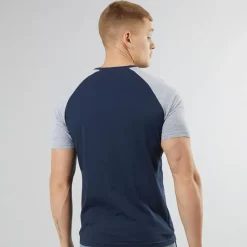 Outlet Herre Trova T-Shirts med 5-pak Sort/​Blå/​Burgunder Melange/​Jeans Melange/​Ecru Melange T-Shirts, Poloer Og Skjorter·Multipakker|Multipakker·T-Shirts Og Undertrøjer