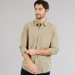 Best Herre Trypto Langærmet Skjorte Stone T-Shirts, Poloer Og Skjorter·Skjorter