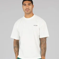 New Herre T-shirt Créme T-Shirts, Poloer Og Skjorter·T-Shirts Og Undertrøjer
