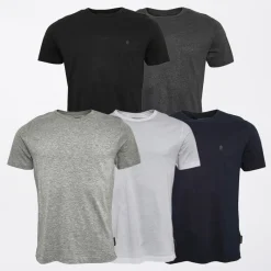 Outlet Herre T-shirts Flerfarvet T-Shirts, Poloer Og Skjorter·Multipakker|Multipakker·T-Shirts Og Undertrøjer