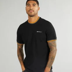 Sale Herre T-shirts Sort T-Shirts, Poloer Og Skjorter·T-Shirts Og Undertrøjer
