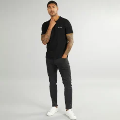 Sale Herre T-shirts Sort T-Shirts, Poloer Og Skjorter·T-Shirts Og Undertrøjer