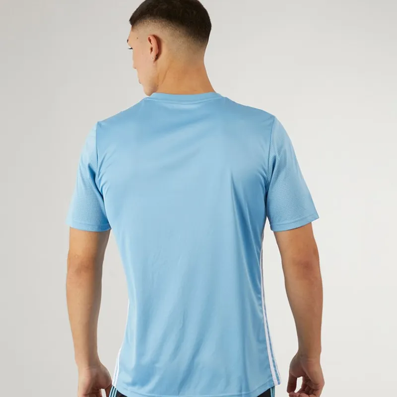 Hot Herre T-shirt Tabela 23 Light Blue/Hvid Træning|T-Shirts Og Undertrøjer