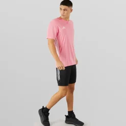 Hot Herre T-shirt Tabela 23 Light Pink/​Hvid Træning|T-Shirts Og Undertrøjer