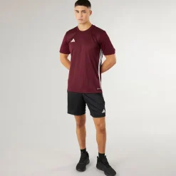 Hot Herre T-shirt Tabela 23 Team Maroon 2/​Hvid Træning|T-Shirts Og Undertrøjer