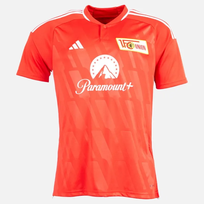 Hot Herre UNB Union Berlin 24/25 Hjemmebanetrøje Vivid Red/Hvid Træning|T-Shirts Og Undertrøjer