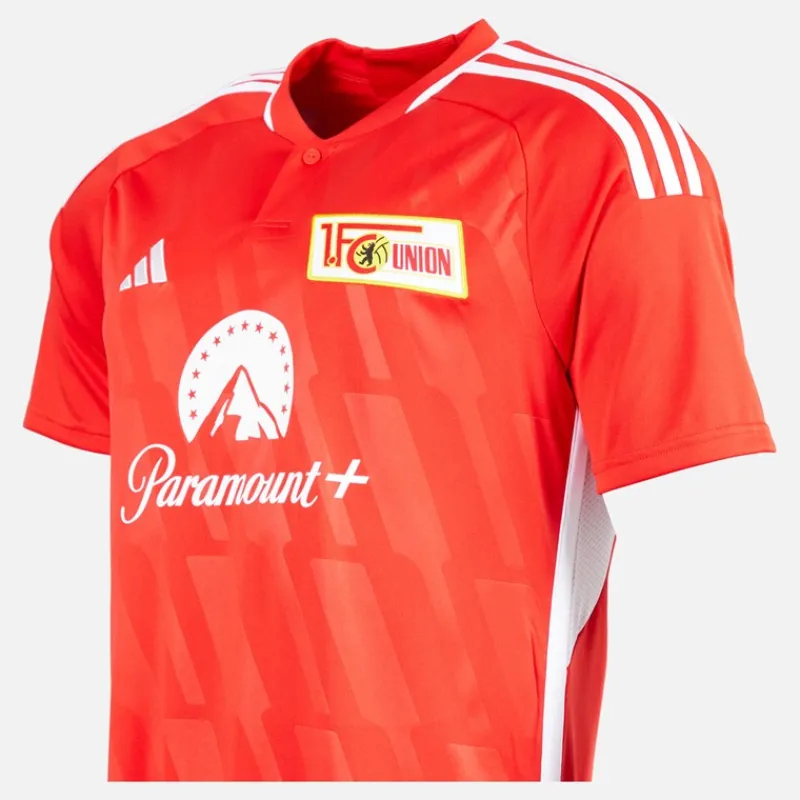 Hot Herre UNB Union Berlin 24/25 Hjemmebanetrøje Vivid Red/Hvid Træning|T-Shirts Og Undertrøjer