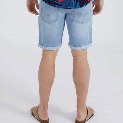 New Herre Vargel Denimshorts Blå Shorts Og Badetøj·Shorts