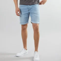 Outlet Herre Vargel Denimshorts Blå Shorts Og Badetøj·Shorts
