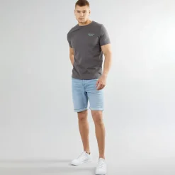 Outlet Herre Vargel Denimshorts Blå Shorts Og Badetøj·Shorts