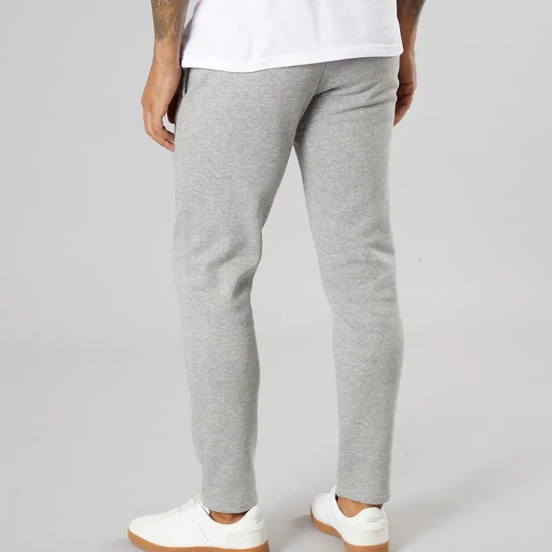 Discount Herre Vesterbro Open Hem Joggers Lys Grå Marl/Sort Lgm/Sort Jeans Og Bukser·Joggingbukser|Træningsdragter Og Joggingbukser·Joggingbukser