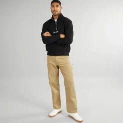 Online Herre Vesterbro 1/​4 Zip Sweatshirt /​ Hvid Hættetrøjer Og Sweatshirts·Sweatshirts