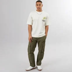 Clearance Herre Waves Cargobukser kakigrøn Jeans Og Bukser·Cargobukser|Jeans Og Bukser·Bukser