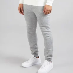 Outlet Herre Willas Joggingbukser Lysegrå Melange Jeans Og Bukser·Joggingbukser|Træningsdragter Og Joggingbukser·Joggingbukser