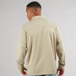 Herre Yuno Overshirt Irish Cream T-Shirts, Poloer Og Skjorter·Skjorter|Jakker Og Frakker·Jakker Og Frakker