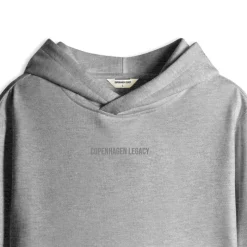 Hot Hættetrøje Grå Melange Dame Hættetrøjer Og Sweatshirts·Hættetrøjer|Hættetrøjer Og Sweatshirts·Hættetrøjer