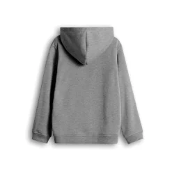Hot Hættetrøje Grå Melange til Børn Hættetrøjer Og Sweatshirts|Hættetrøjer Og Sweatshirts