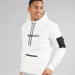 Clearance Hættetrøje i cremefarvet til herre Hættetrøjer Og Sweatshirts·Hættetrøjer