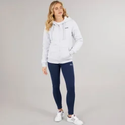 Sale Hættetrøje med lynlås og teddyforing Grå Marle til kvinder Dame Hættetrøjer Og Sweatshirts·Hættetrøjer