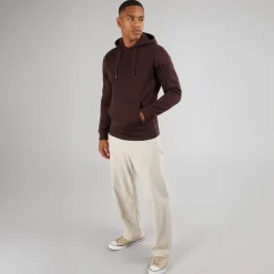 New Hættetrøje til Herre Burgunder Hættetrøjer Og Sweatshirts·Hættetrøjer