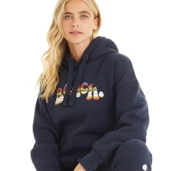 Hot Hættetrøje til kvinder Farrih Blå Dame Hættetrøjer Og Sweatshirts·Hættetrøjer